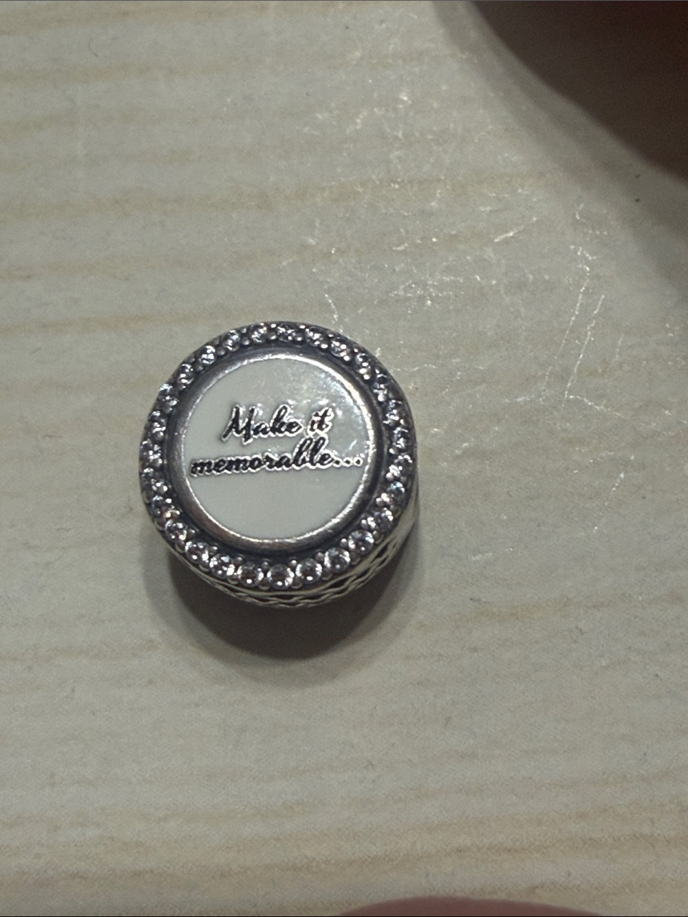 Pandora Las Vegas Sign Round Charm - Silver 925 - Picture 4 of 4